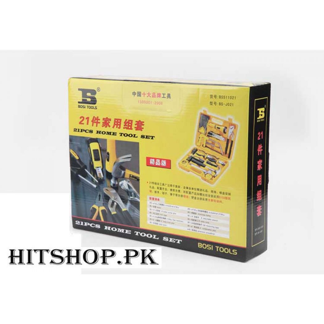 1 BOSI 21 Pcs Homeowner Tool Kit in Pakistan